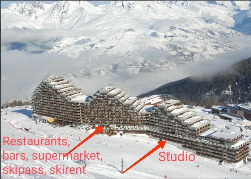 Studio Cosy 2100M Pied Des Pistes-Direct To Ski Slopes-Ski In Ski Out-La Plagne Aime 2000 Экстерьер фото