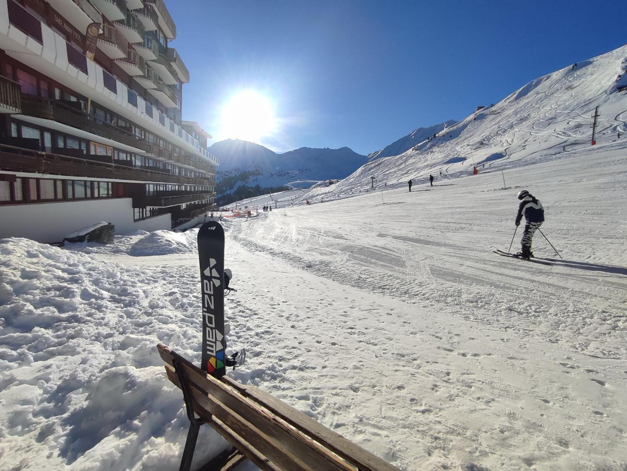 Studio Cosy 2100M Pied Des Pistes-Direct To Ski Slopes-Ski In Ski Out-La Plagne Aime 2000 Экстерьер фото